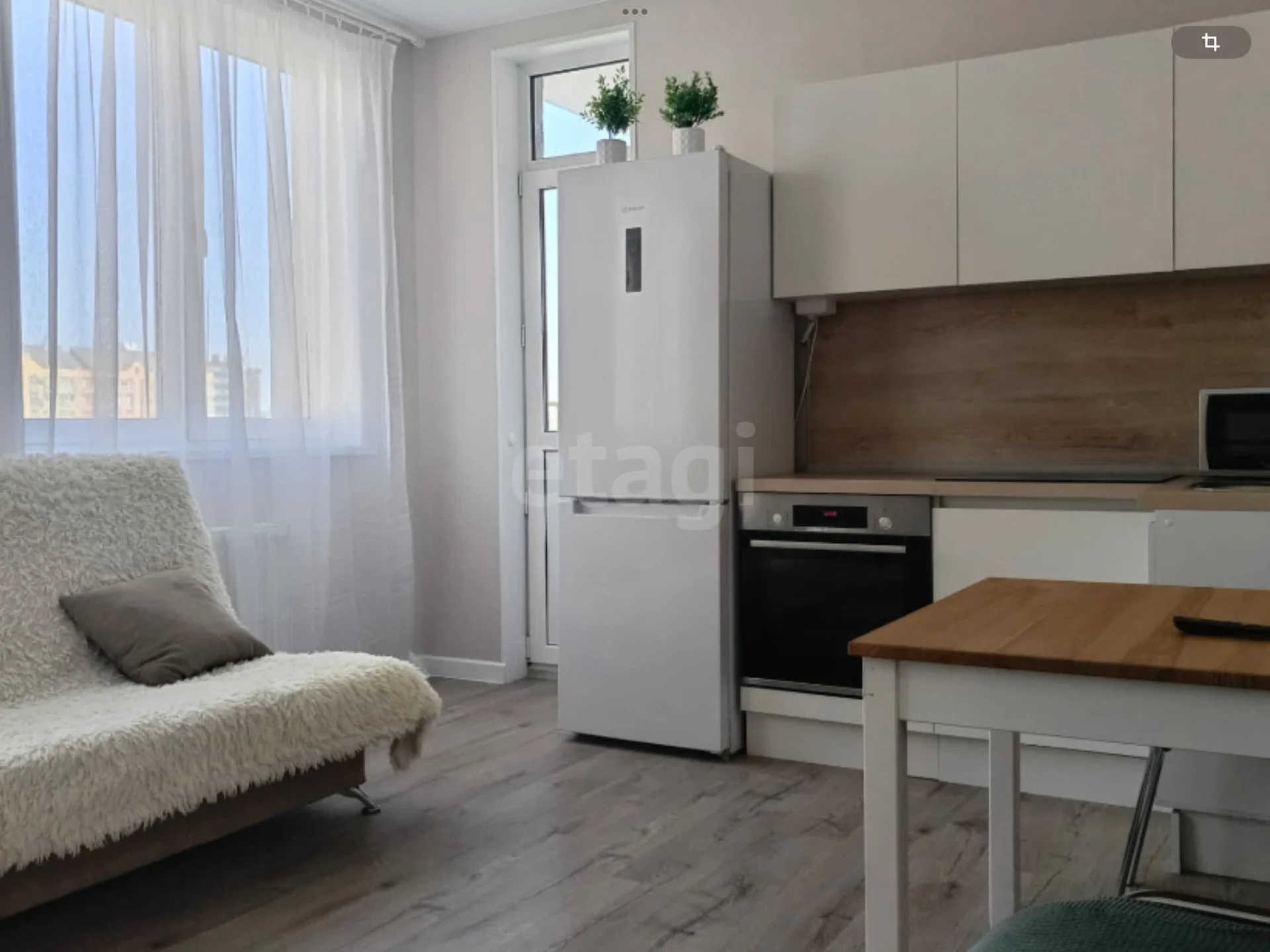 1-к квартира, 40м² (Античная улица, 4) - миниатюра 3