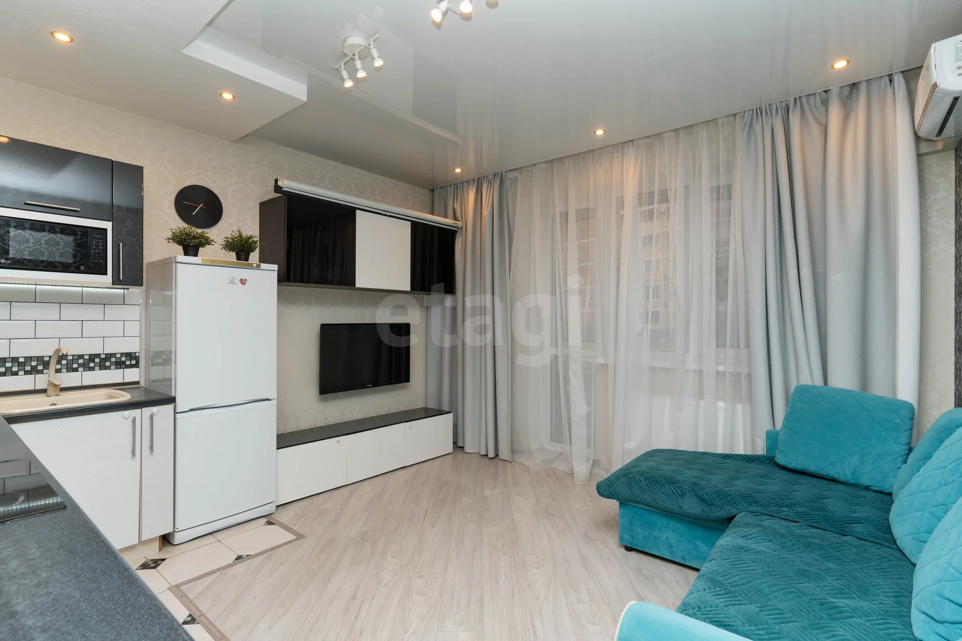 1-к квартира, 34.8м² (улица Западный Обход, 42к2) - изображение 1