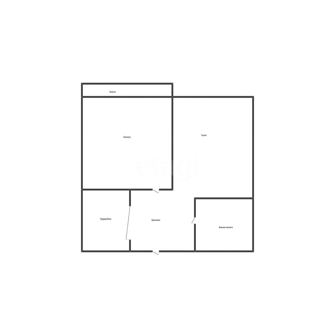 1-к квартира, 39м² (Уральская улица, 71к3) - миниатюра 10