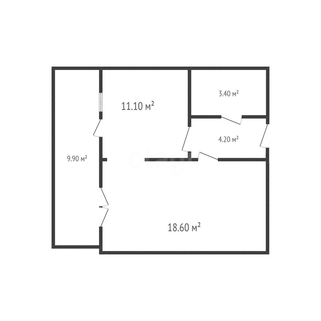 1-к квартира, 37.3м² (улица Ленина, 90/1) - миниатюра 16