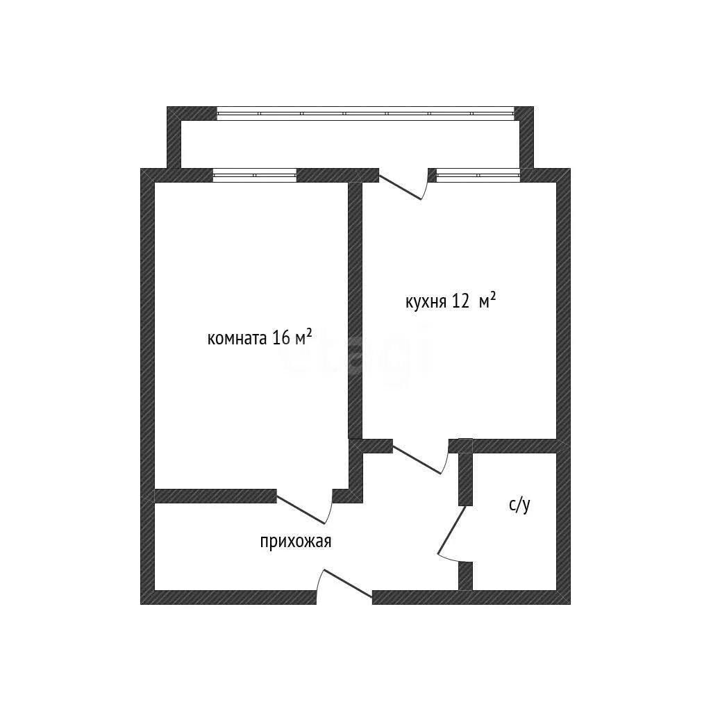 1-к квартира, 40м² (Уральская улица, 129) - миниатюра 11