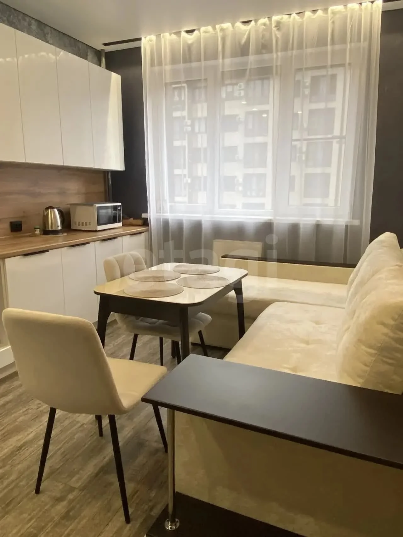 2-к квартира, 56.9м² (Береговая улица, 1к11)