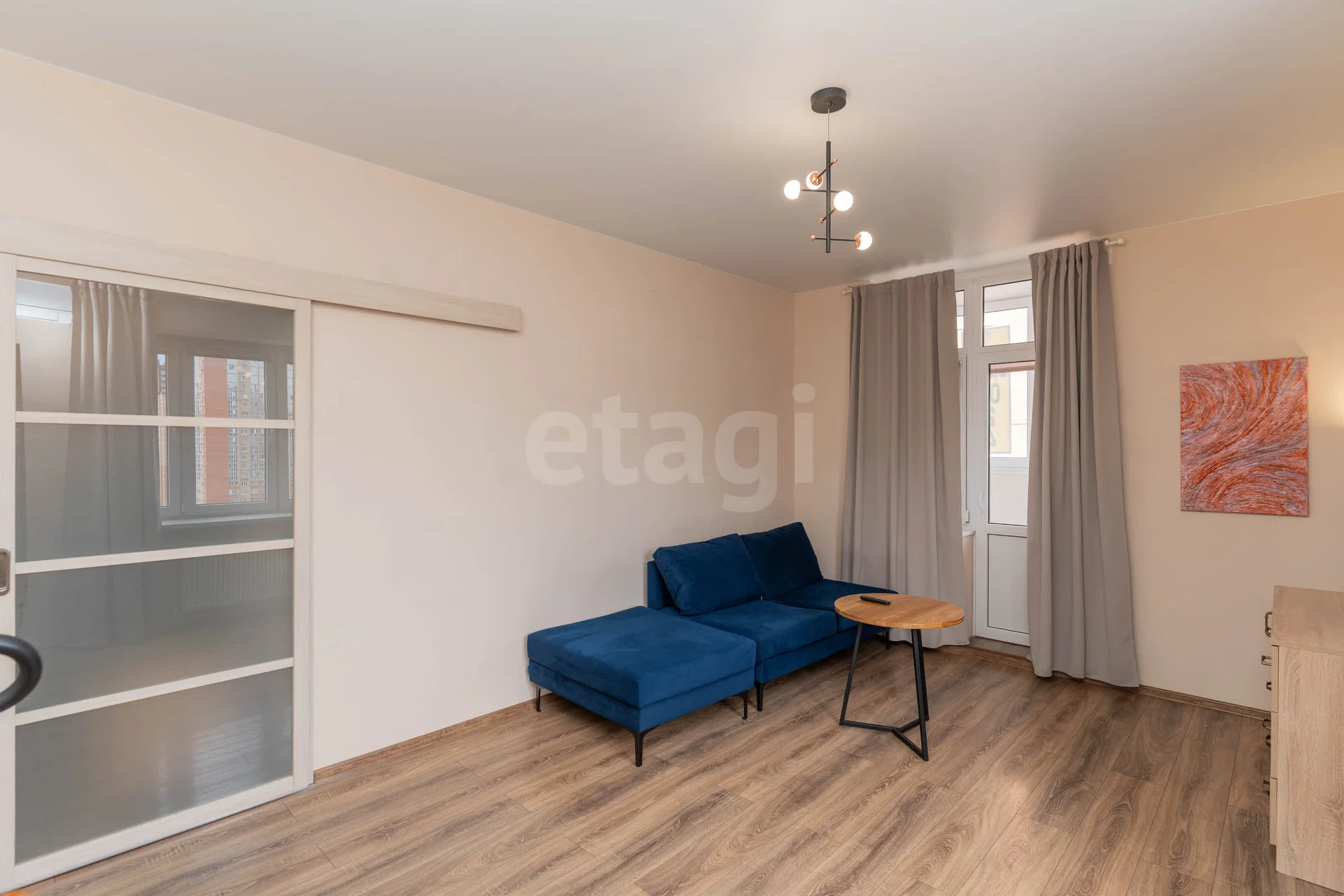 2-к квартира, 56.3м² (улица имени Героя Николая Шевелёва, 5) - миниатюра 7