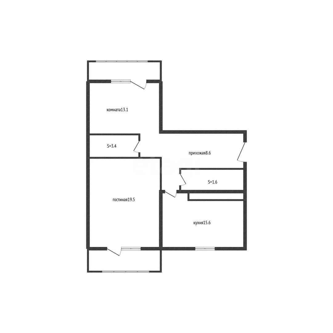 2-к квартира, 64.9м² (Душистая улица, 41) - миниатюра 10