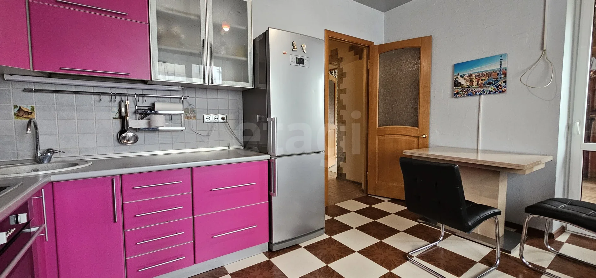 1-к квартира, 54.3м² (Черкасская улица, 101) - миниатюра 13