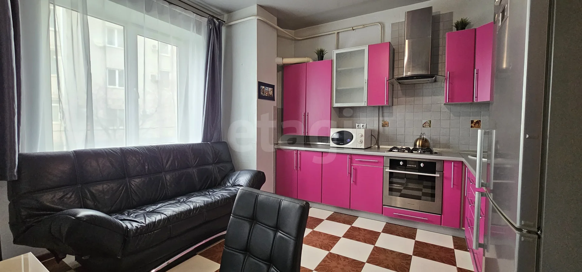 1-к квартира, 54.3м² (Черкасская улица, 101) - миниатюра 4