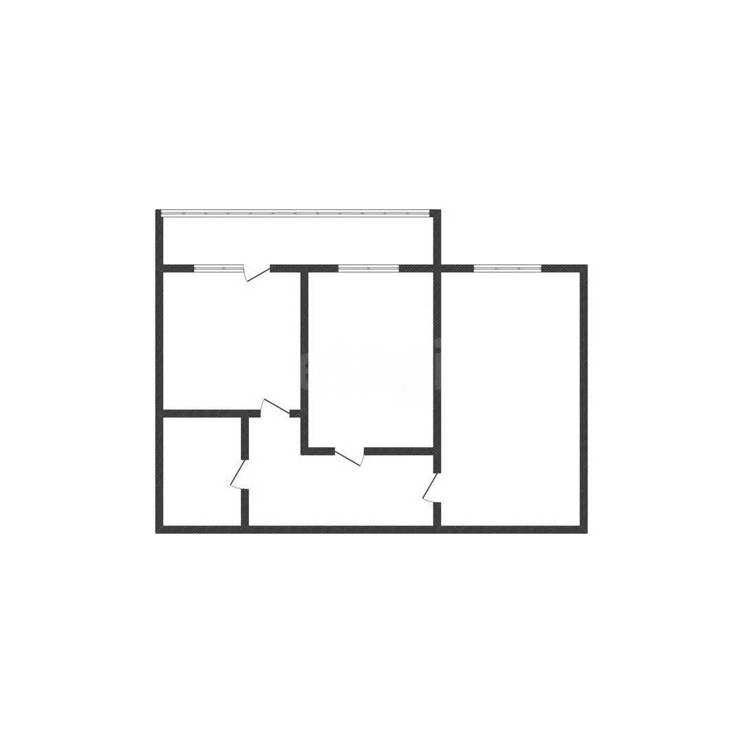 2-к квартира, 58.6м² (улица им. Героя Яцкова И.В., 18) - миниатюра 6