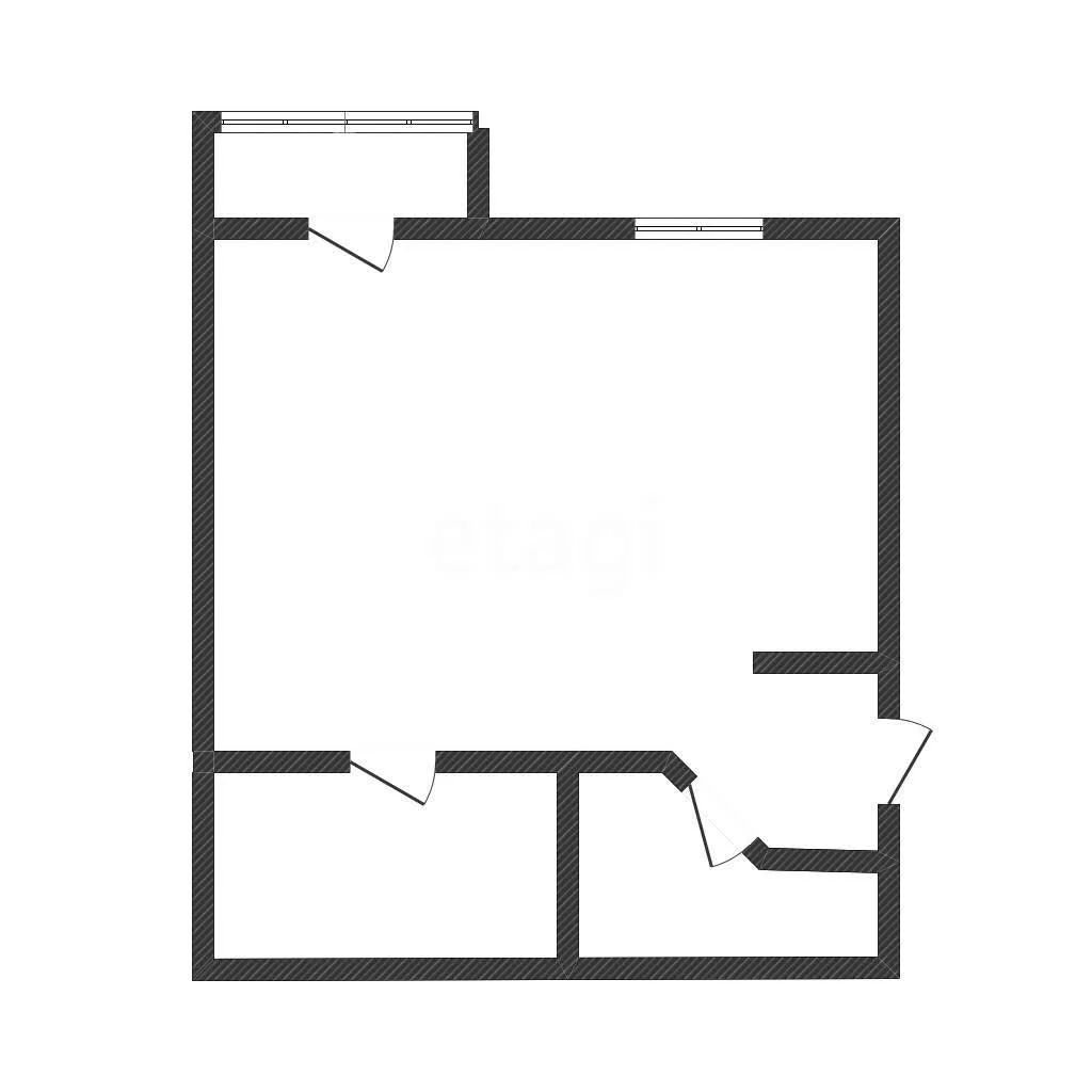 1-к квартира, 33.5м² (улица Чапаева, 92) - миниатюра 19