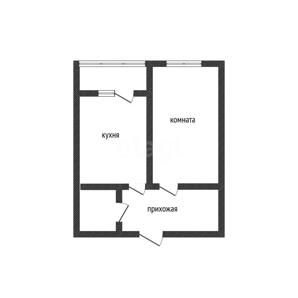 1-к квартира, 34.9м² (Природная улица, 10бк6) - миниатюра 21
