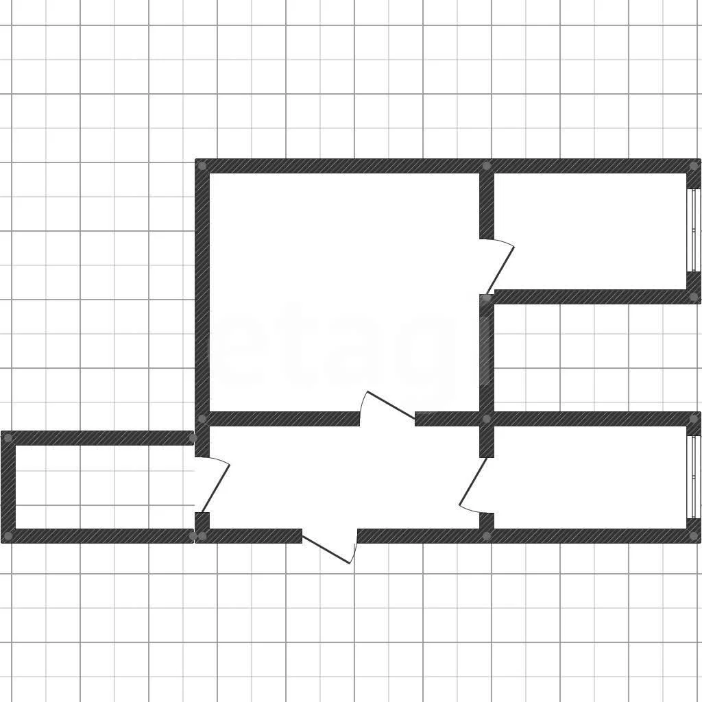2-к квартира, 47.4м² (улица Бигдая, 11) - миниатюра 35