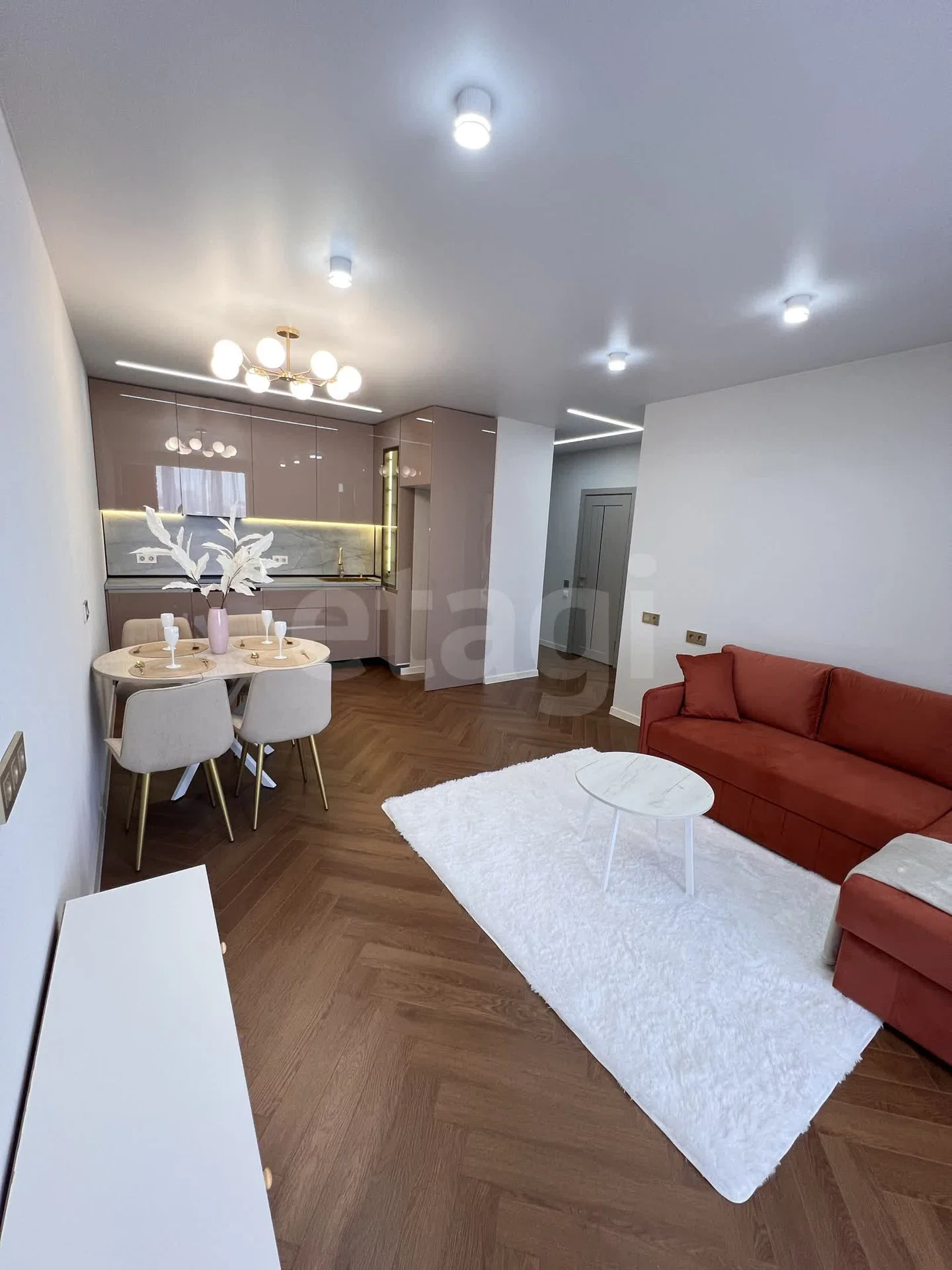 1-к квартира, 46м² (улица имени В.Н. Мачуги, 166б) - изображение 1