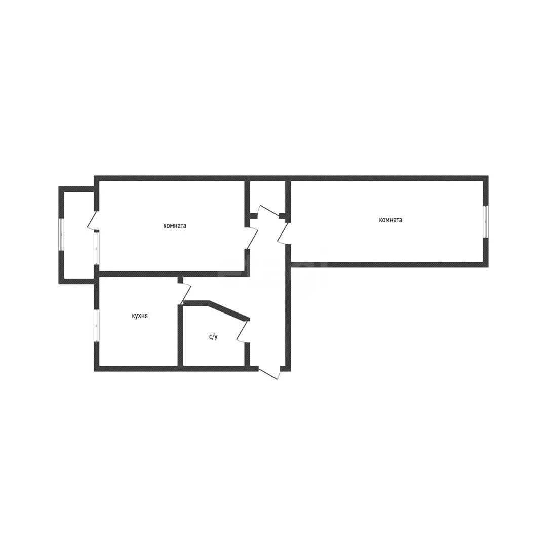 2-к квартира, 42.5м² (Ростовское шоссе, 8) - миниатюра 11