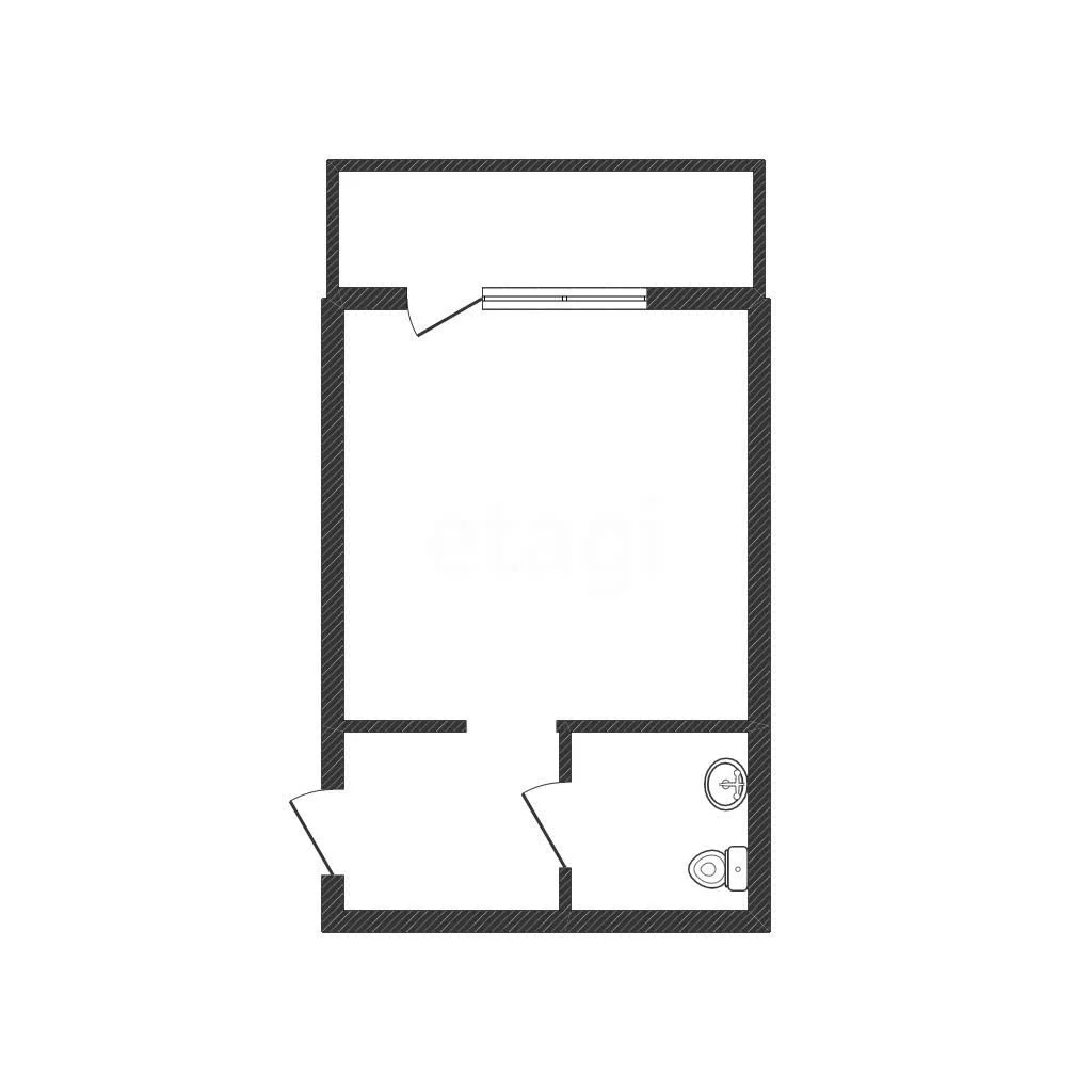 Студия, 26.7м² (улица Цезаря Куникова, 18к10) - миниатюра 11