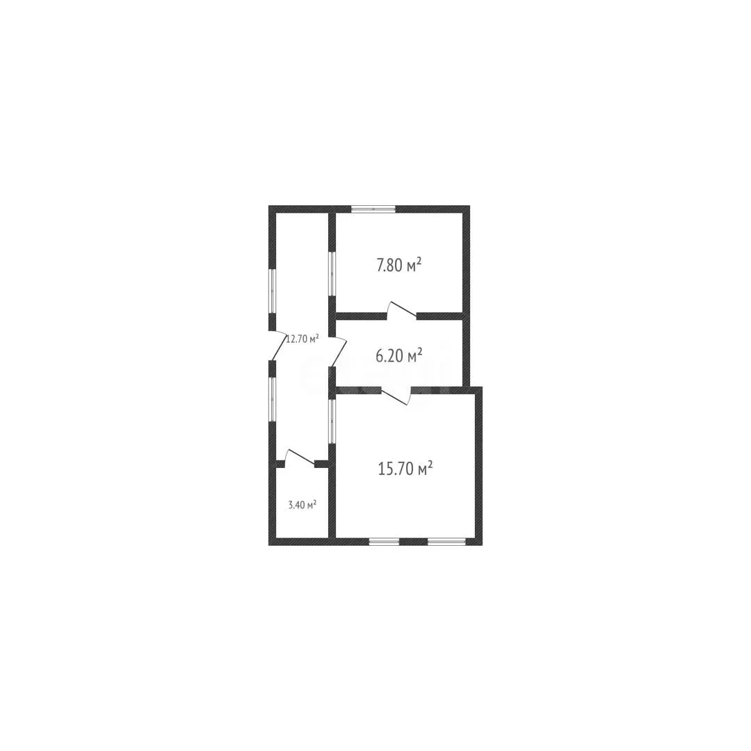 2-к квартира, 45.8м² (улица Гоголя, 100) - миниатюра 12