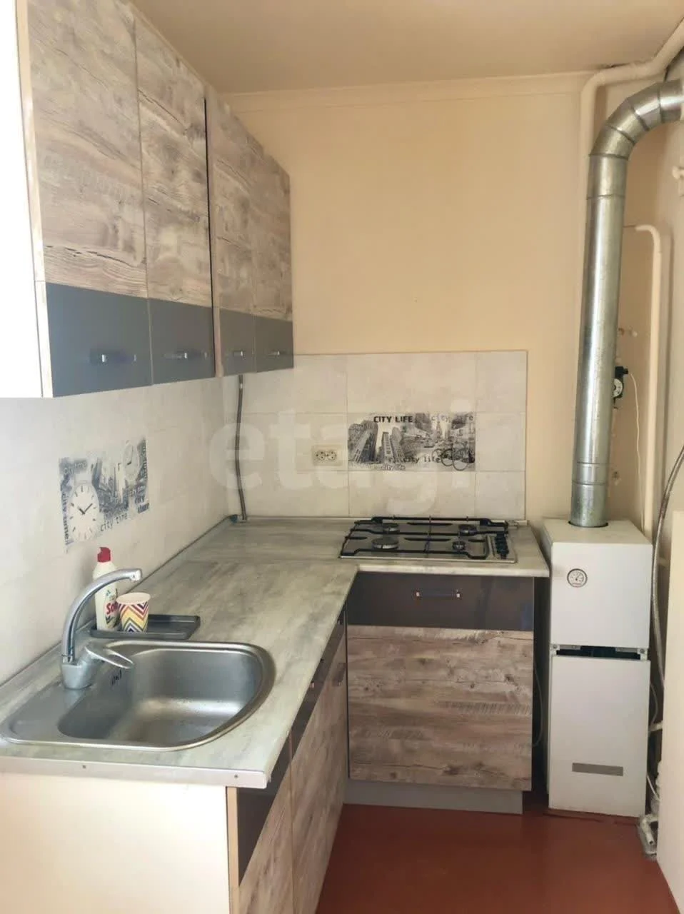 2-к квартира, 45.8м² (улица Гоголя, 100) - миниатюра 3