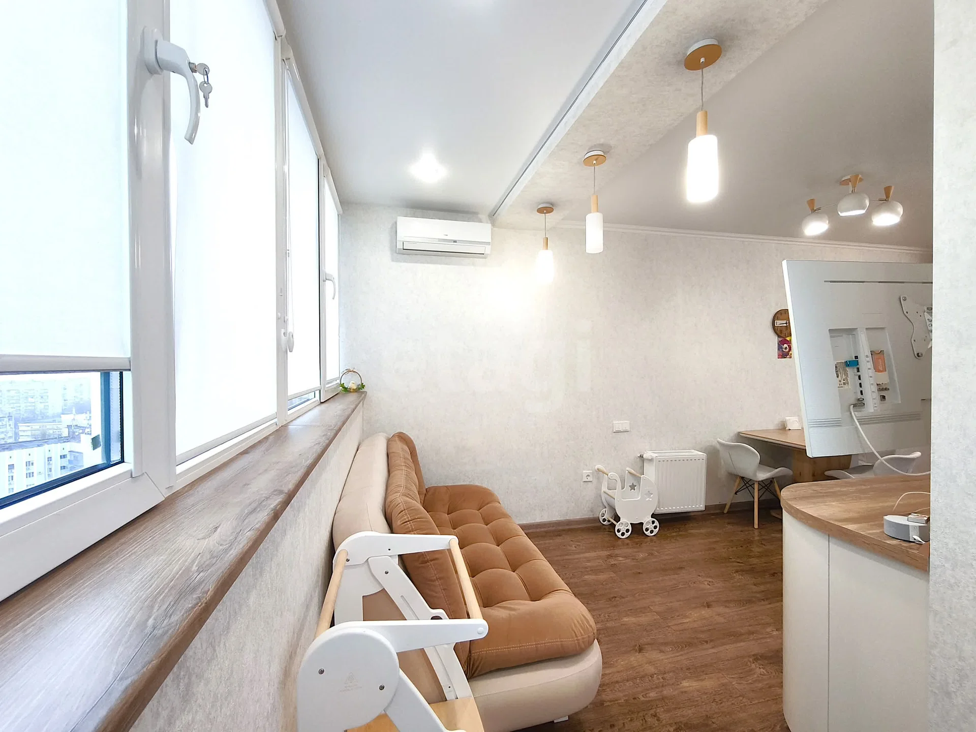 2-к квартира, 66.4м² (Гаражная улица, 107) - миниатюра 6