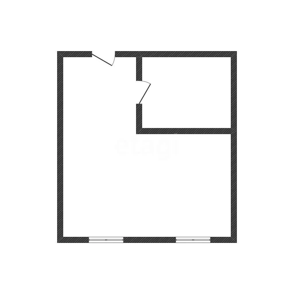 Студия, 22м² (улица Ратной Славы, 17) - миниатюра 7