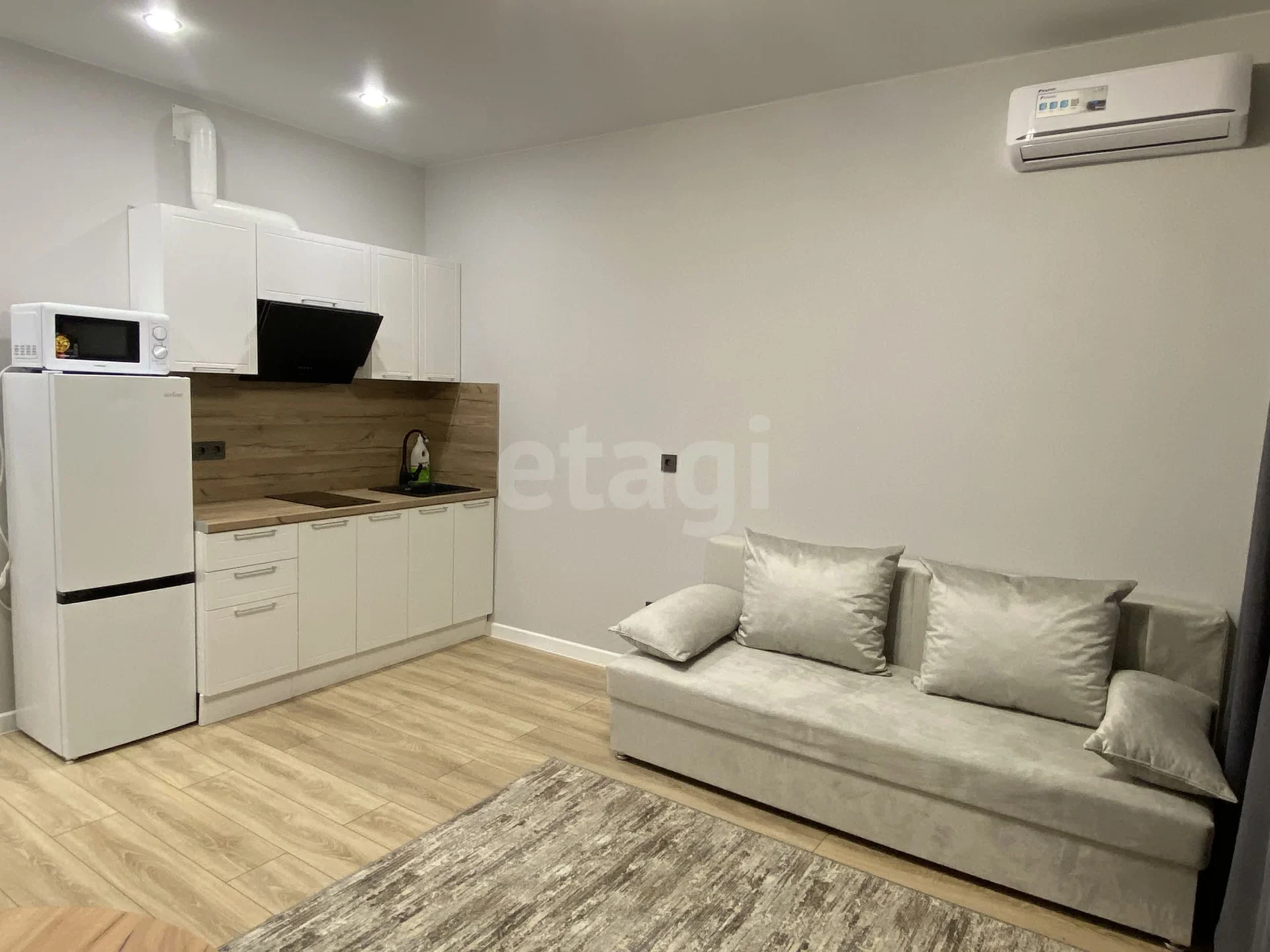 Студия, 22.4м² (улица Ивана Беличенко, 90к1) - изображение 1