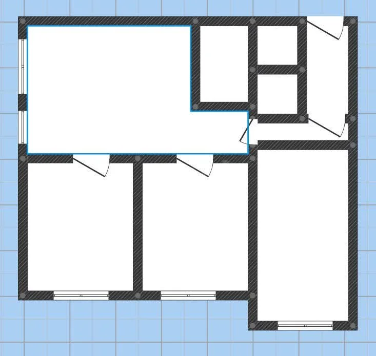 3-к квартира, 76.9м² (2-й Ленинградский проезд, 5) - миниатюра 20