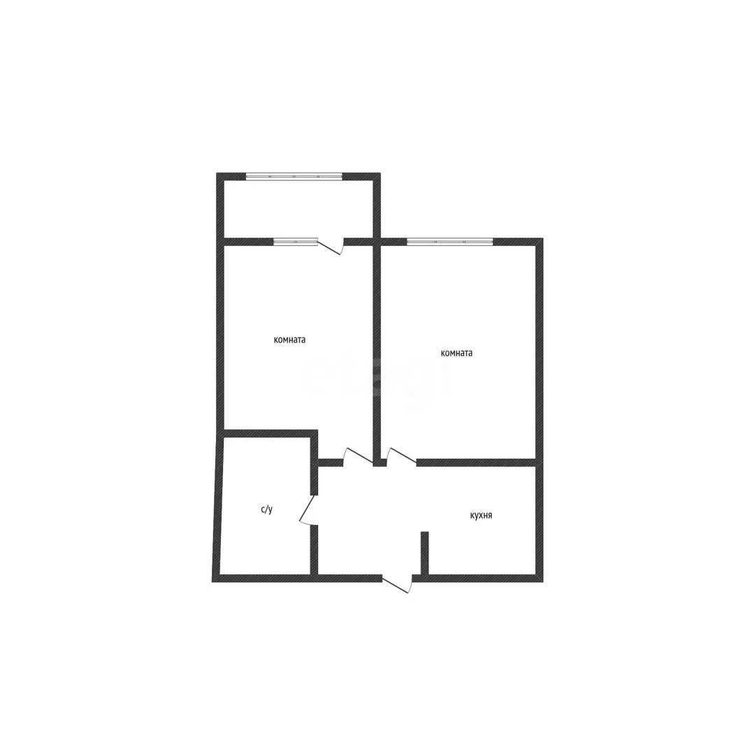 2-к квартира, 48м² (Домбайская улица, 55к6) - миниатюра 7