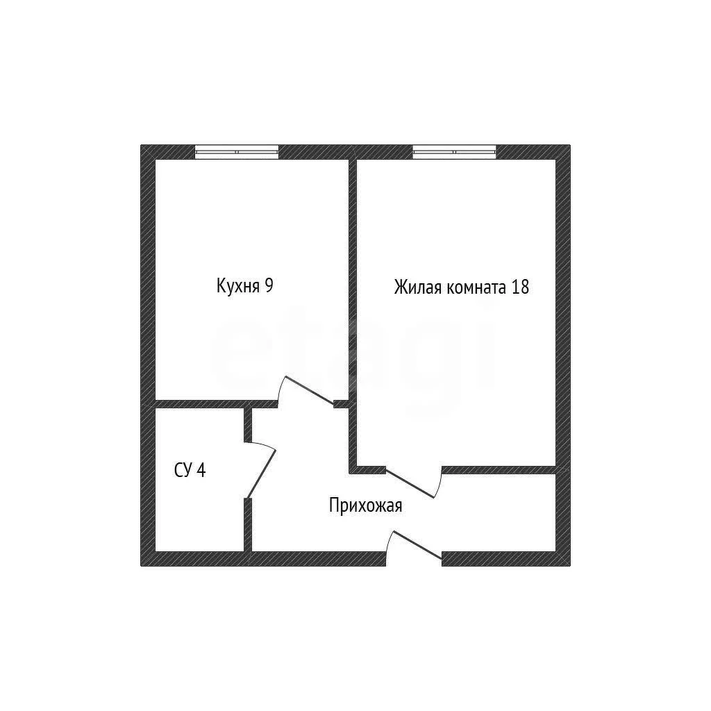 1-к квартира, 36.7м² (улица Героев-Разведчиков, 6к3) - миниатюра 9