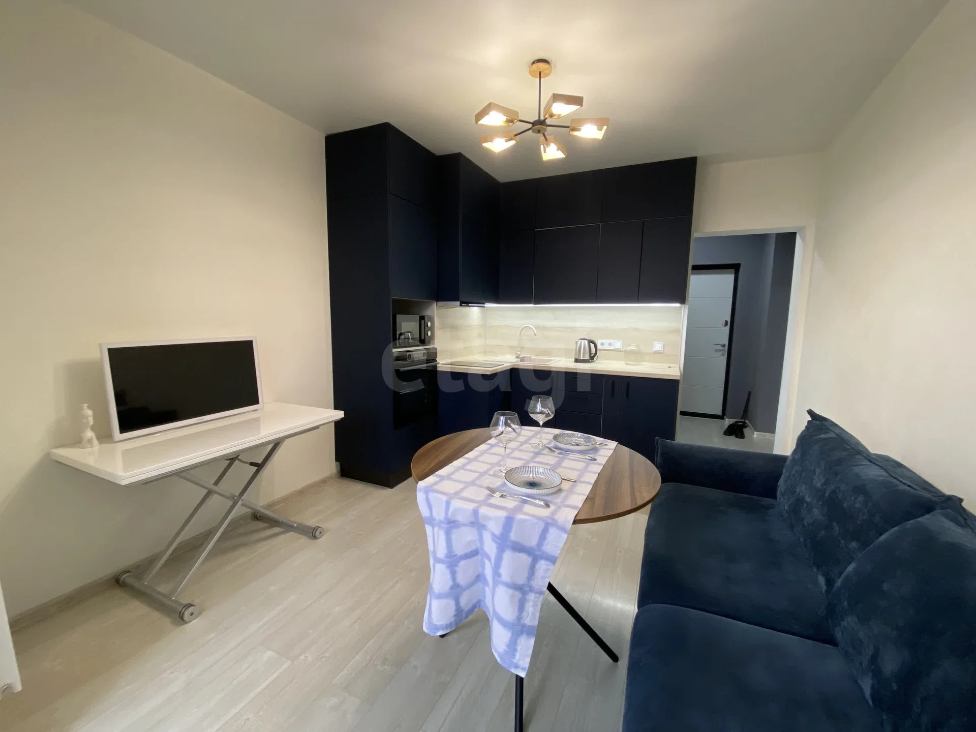 1-к квартира, 36.6м² (улица Автолюбителей, 1дк1) - изображение 1