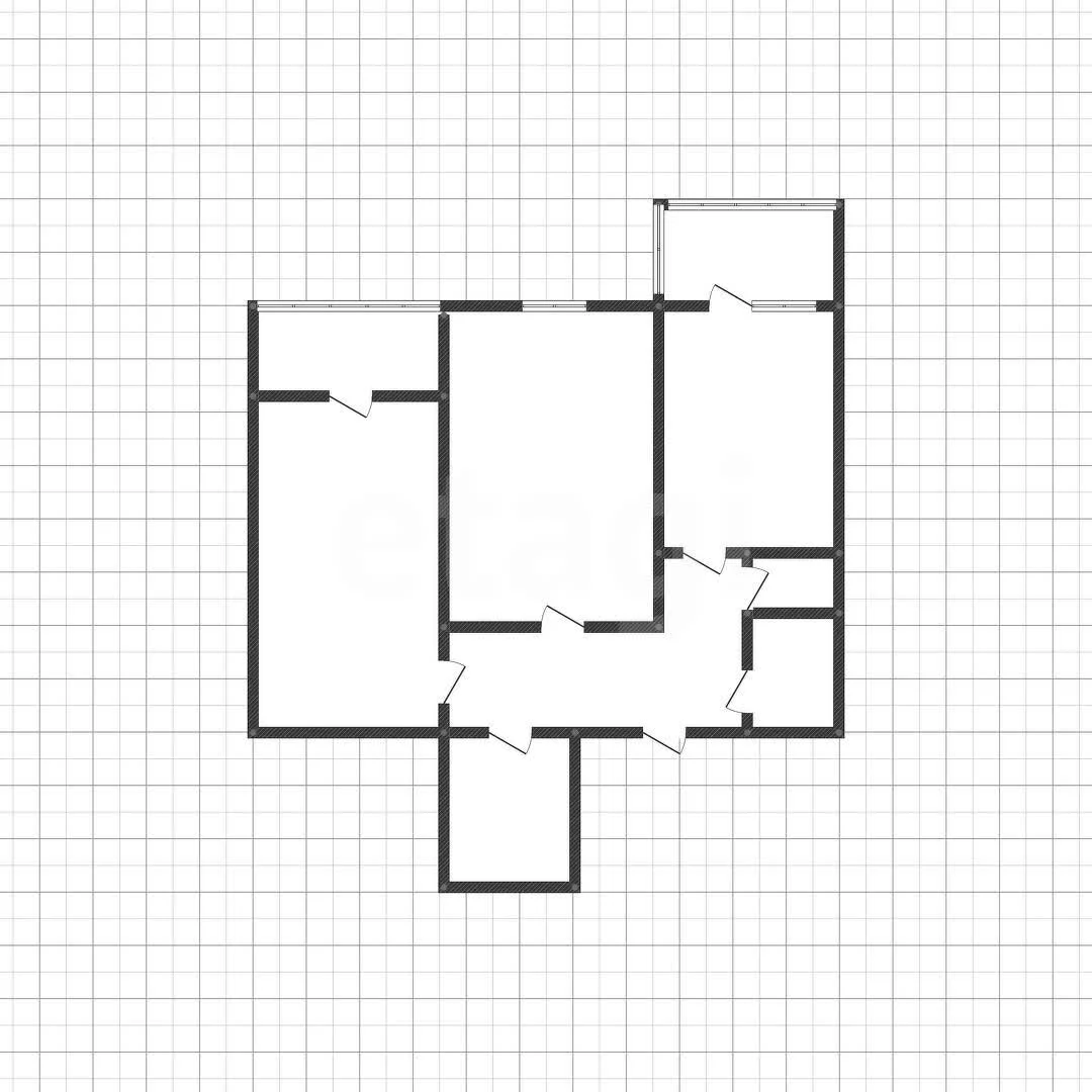 2-к квартира, 57.4м² (улица Героя Владислава Посадского, 28) - миниатюра 25
