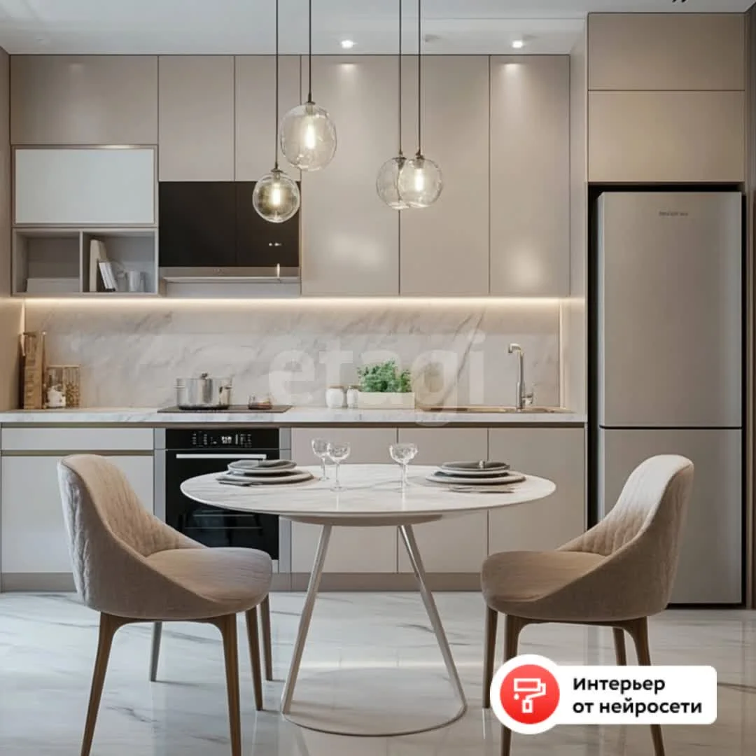 1-к квартира, 34.5м² (улица имени Героя Ростовского, 8) - миниатюра 3