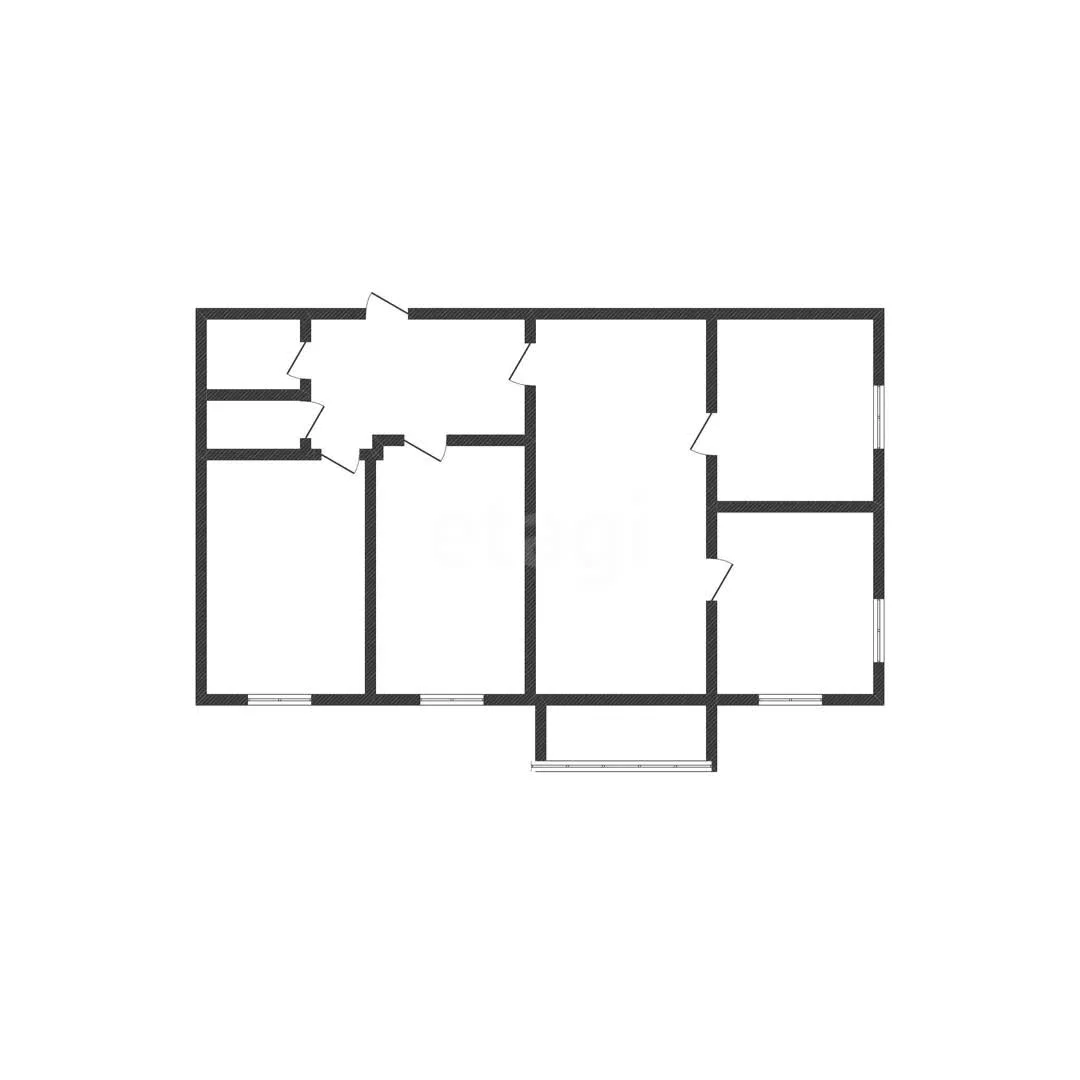 4-к+ квартира, 67м² (улица Селезнёва, 92) - миниатюра 13