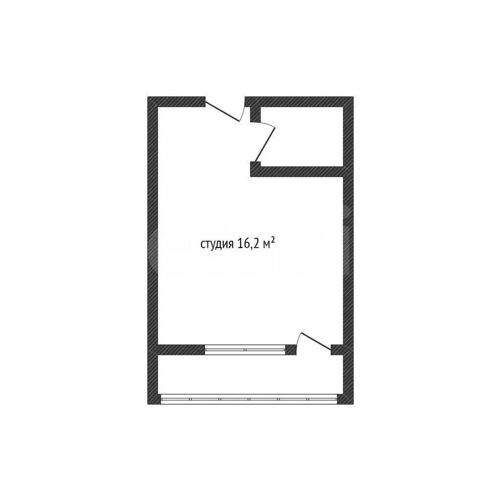 Студия, 16.2м² (улица Константина Гондаря, 105) - миниатюра 11