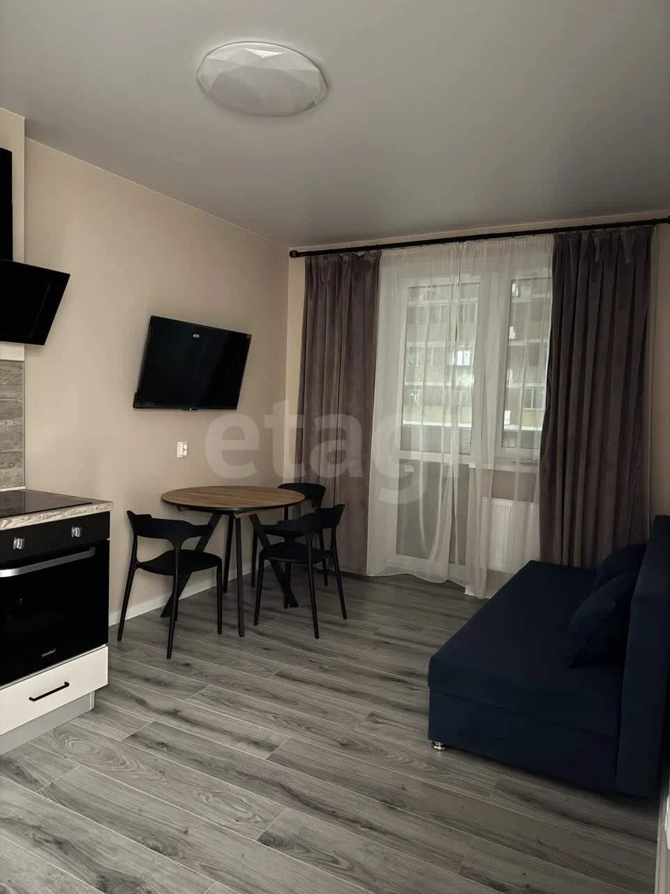 1-к квартира, 37.4м² (Бжегокайская улица, 25/1к1) - миниатюра 3