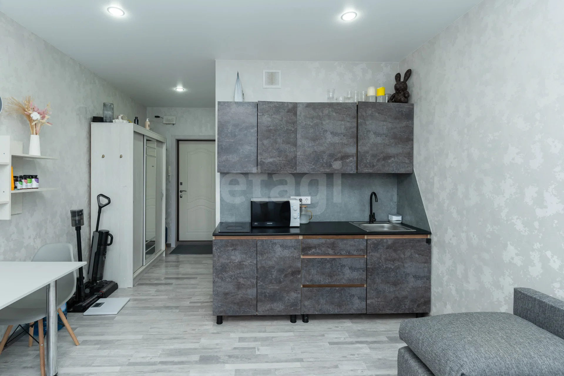 Студия, 23.5м² (улица Краеведа Соловьёва, 6к2) - миниатюра 4