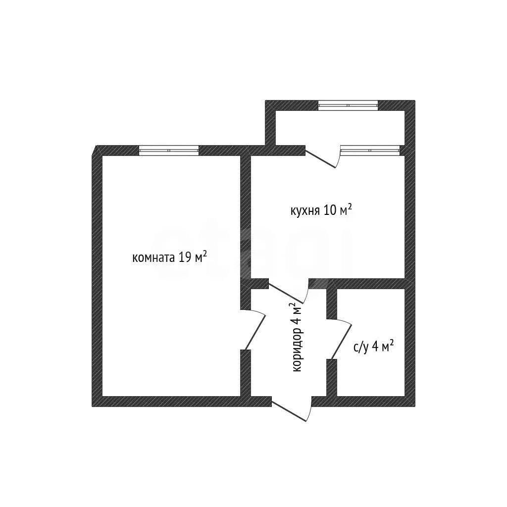 1-к квартира, 37.4м² (улица Героев-Разведчиков, 36) - миниатюра 12