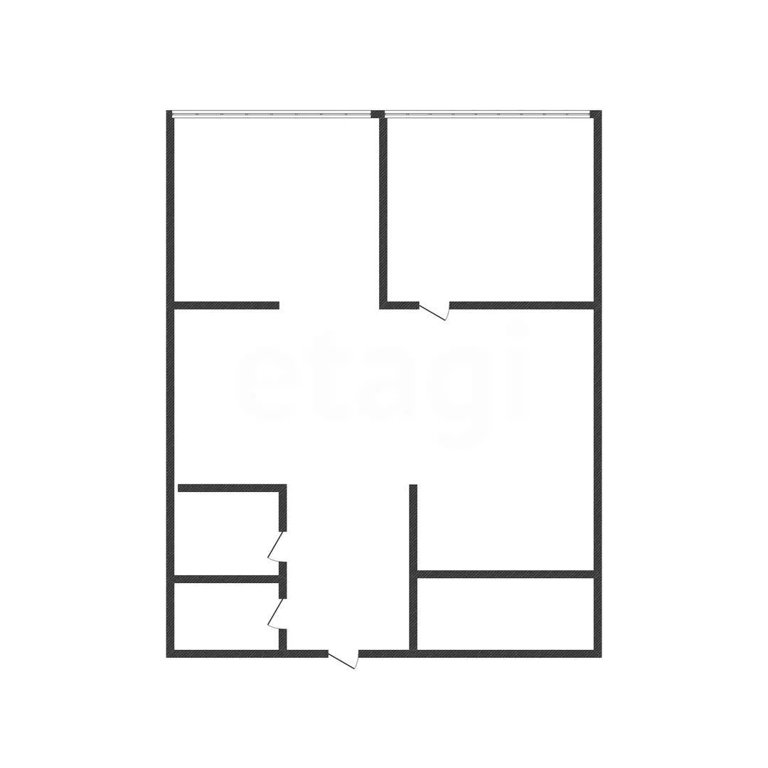 1-к квартира, 60м² (улица Вишняковой, 1/23к2) - миниатюра 12