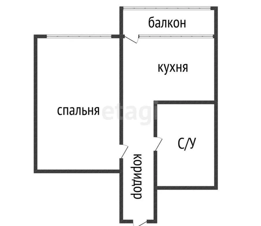 1-к квартира, 38м² (Командорская улица, 9/1) - миниатюра 8