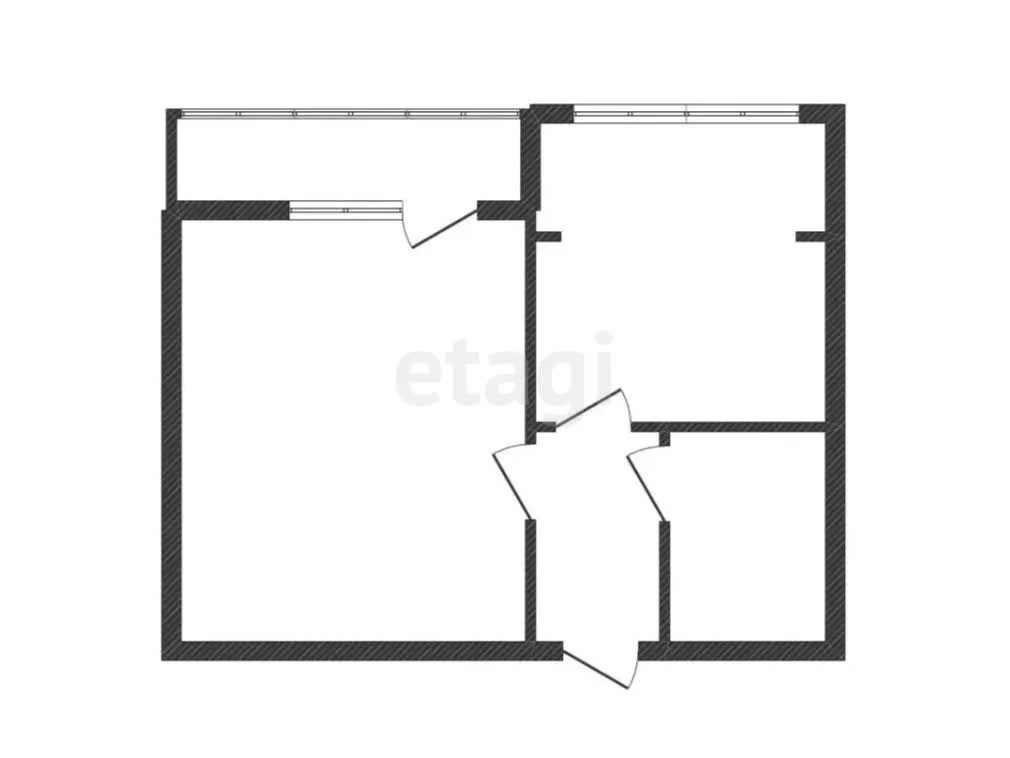 1-к квартира, 30.8м² (улица имени Сергея Есенина, 82/1) - миниатюра 25
