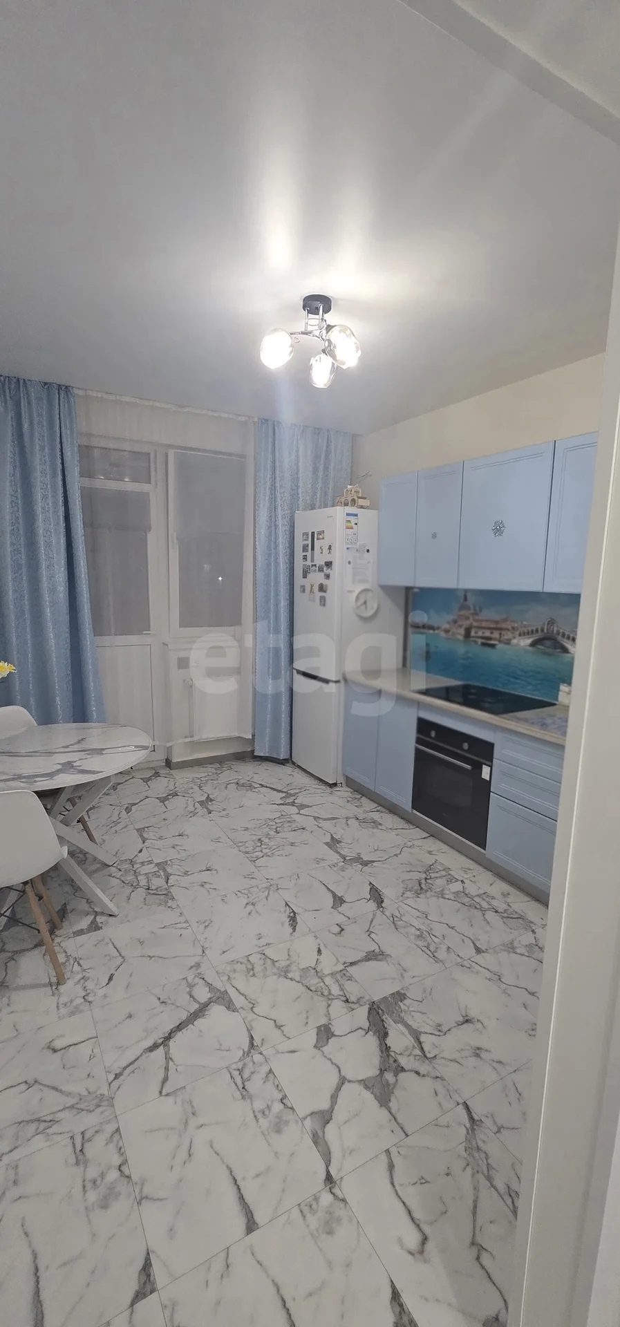 2-к квартира, 53.8м² (улица Кирилла Россинского, 3/1) - изображение 1