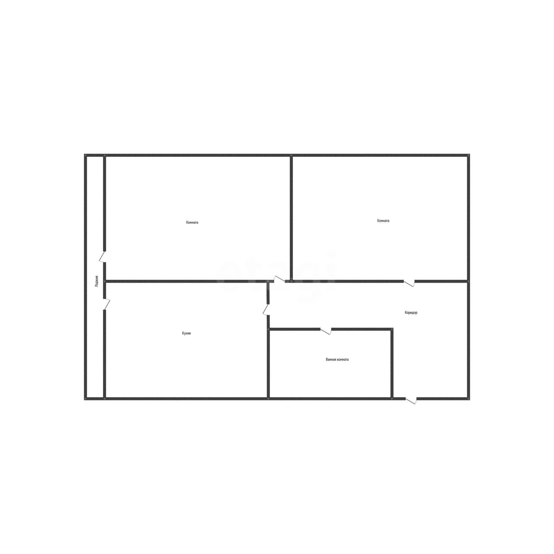 2-к квартира, 49.8м² (улица Невкипелого, 24/2к3) - миниатюра 13