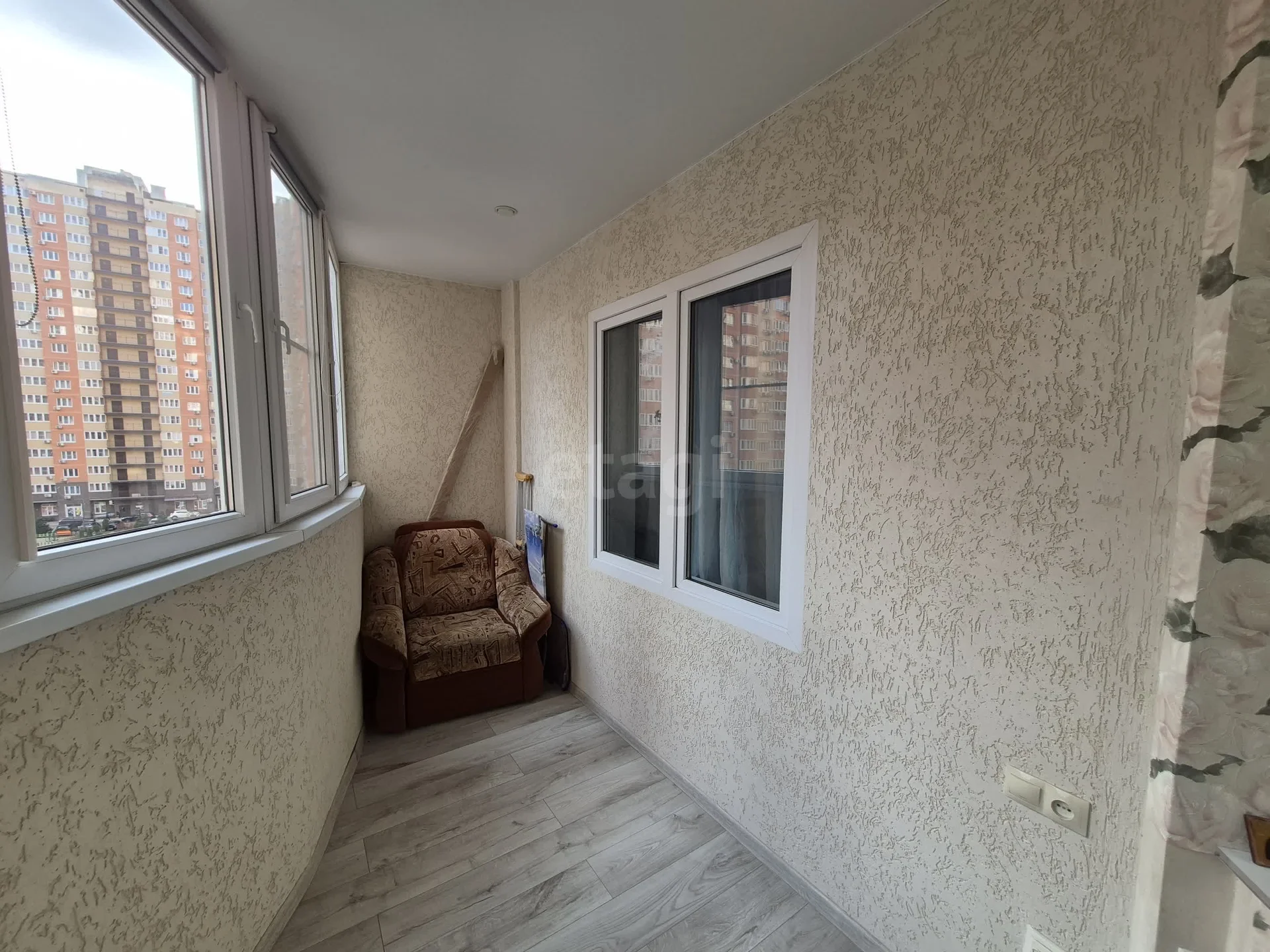 1-к квартира, 34.7м² (улица имени Героя Николая Шевелёва, 5) - миниатюра 4