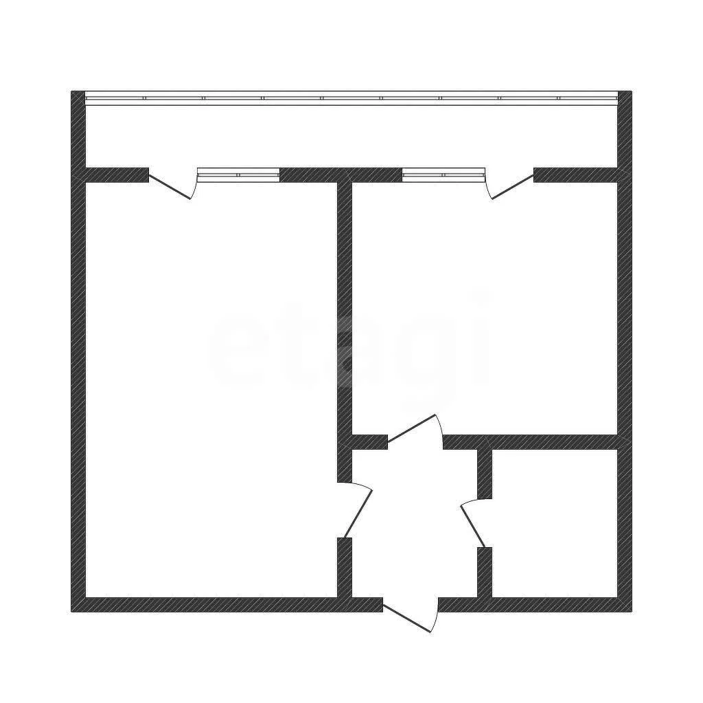 1-к квартира, 37.4м² (улица Лётчика Позднякова, 2к15) - миниатюра 22