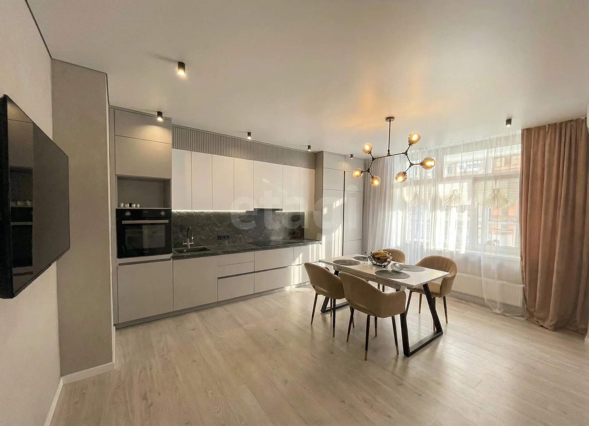2-к квартира, 63.7м² (улица Григория Булгакова, 8) - миниатюра 3