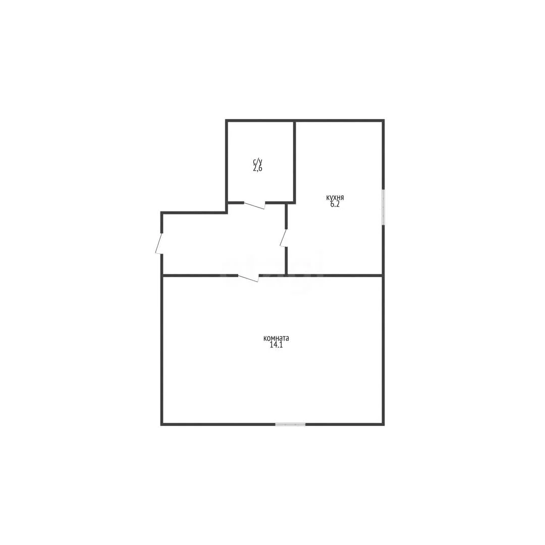 1-к квартира, 27м² (улица имени Дзержинского, 83) - миниатюра 8