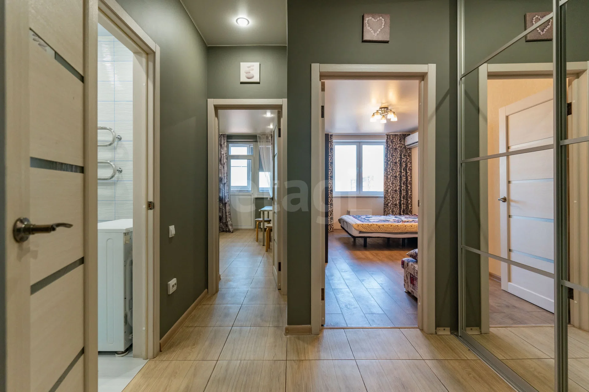 1-к квартира, 37м² (Гаражная улица, 107) - миниатюра 17