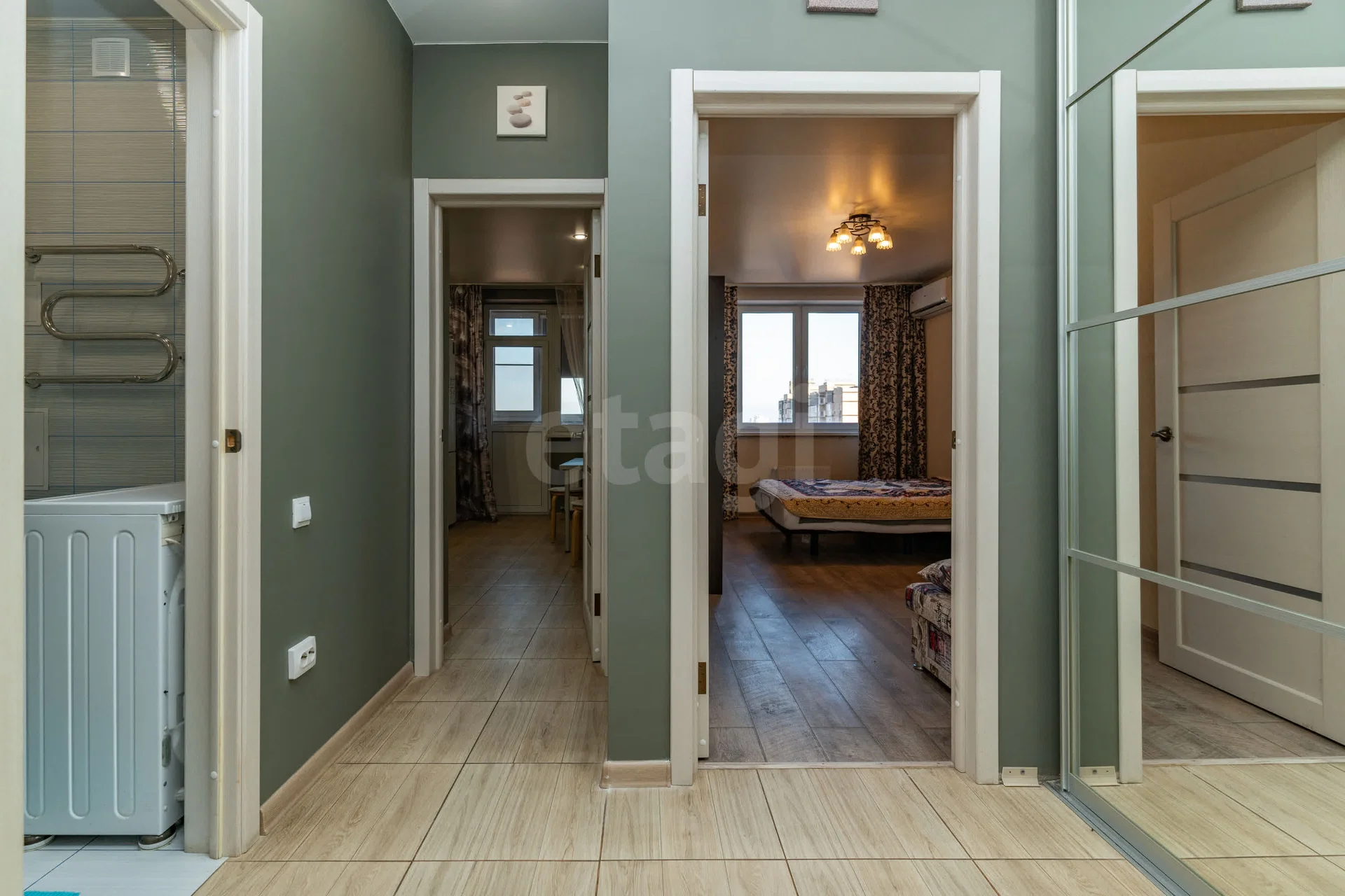 1-к квартира, 37м² (Гаражная улица, 107) - миниатюра 18