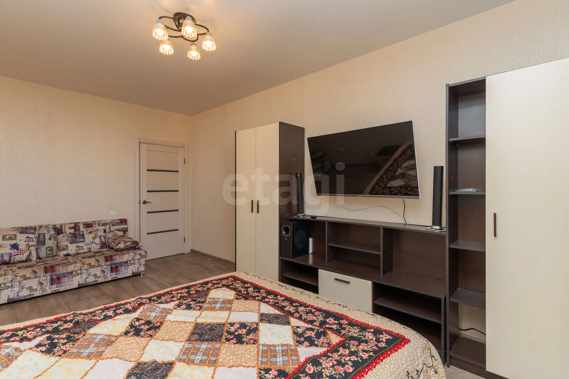 1-к квартира, 37м² (Гаражная улица, 107) - миниатюра 3