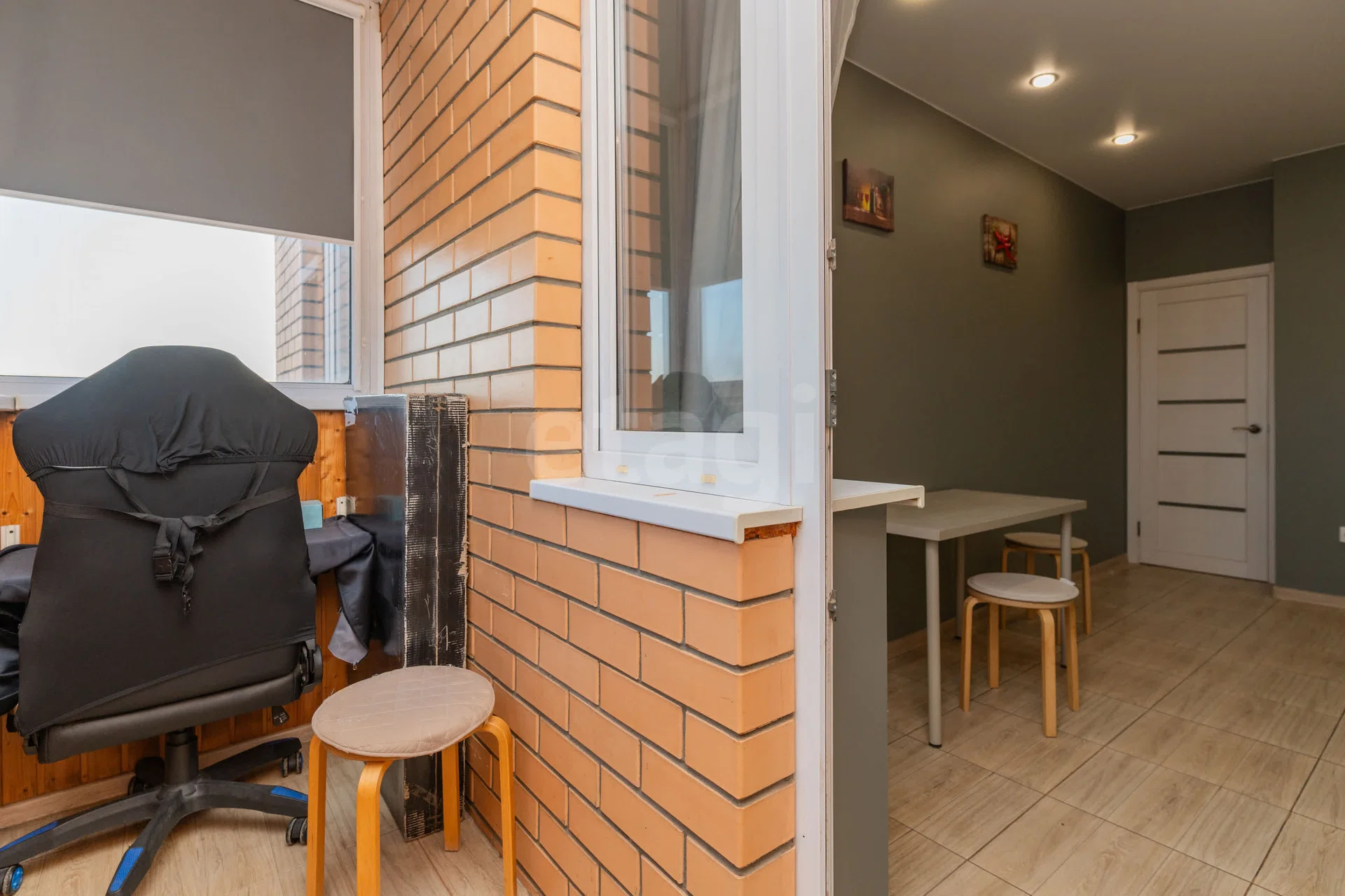 1-к квартира, 37м² (Гаражная улица, 107) - миниатюра 9