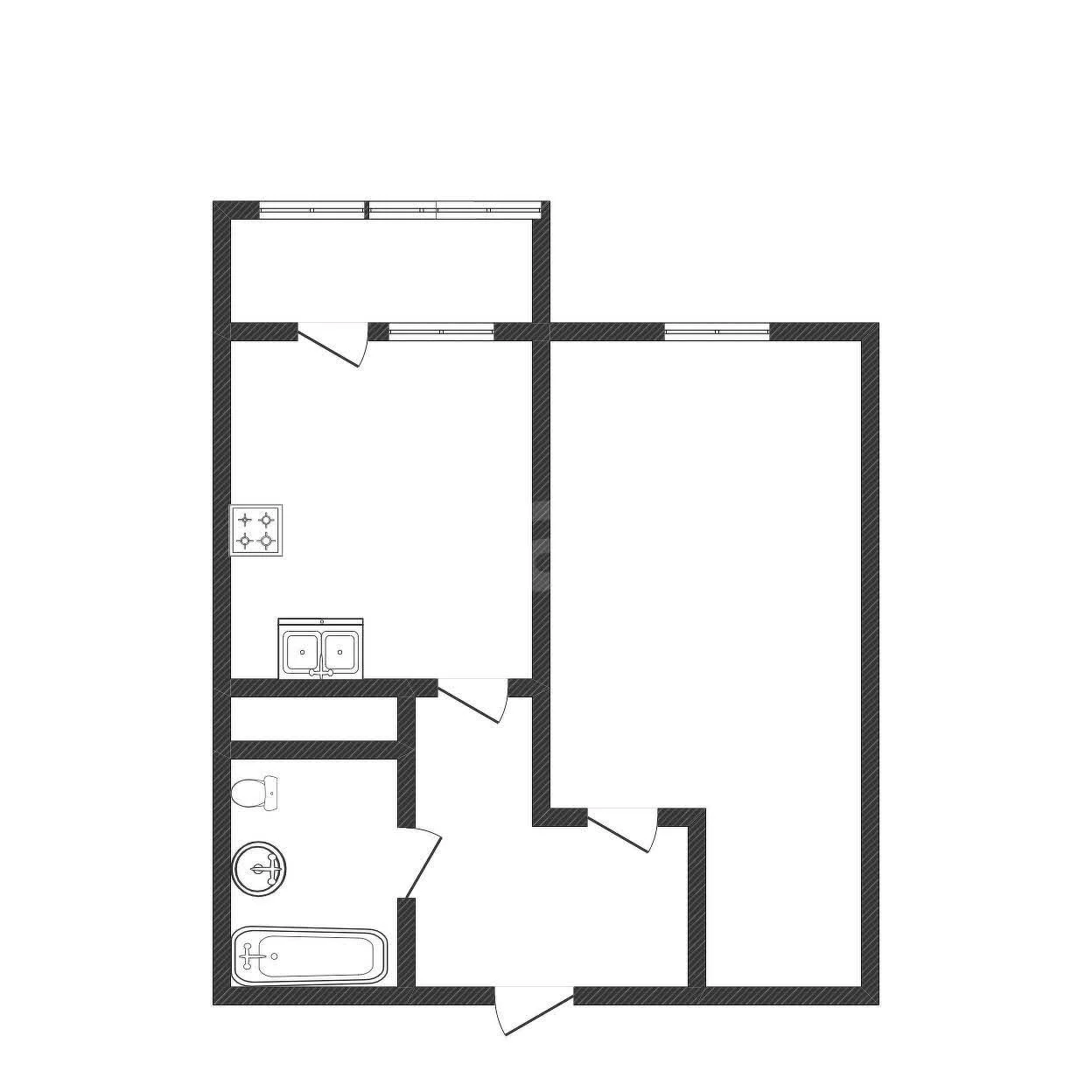 1-к квартира, 35.2м² (Командорская улица, 9/2) - миниатюра 30
