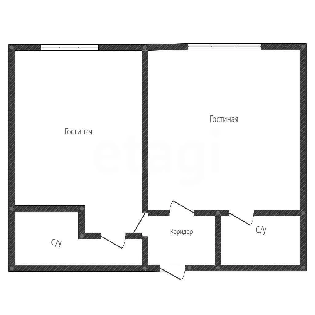 1-к квартира, 34м² (Луговая улица, 7/4к1) - миниатюра 13