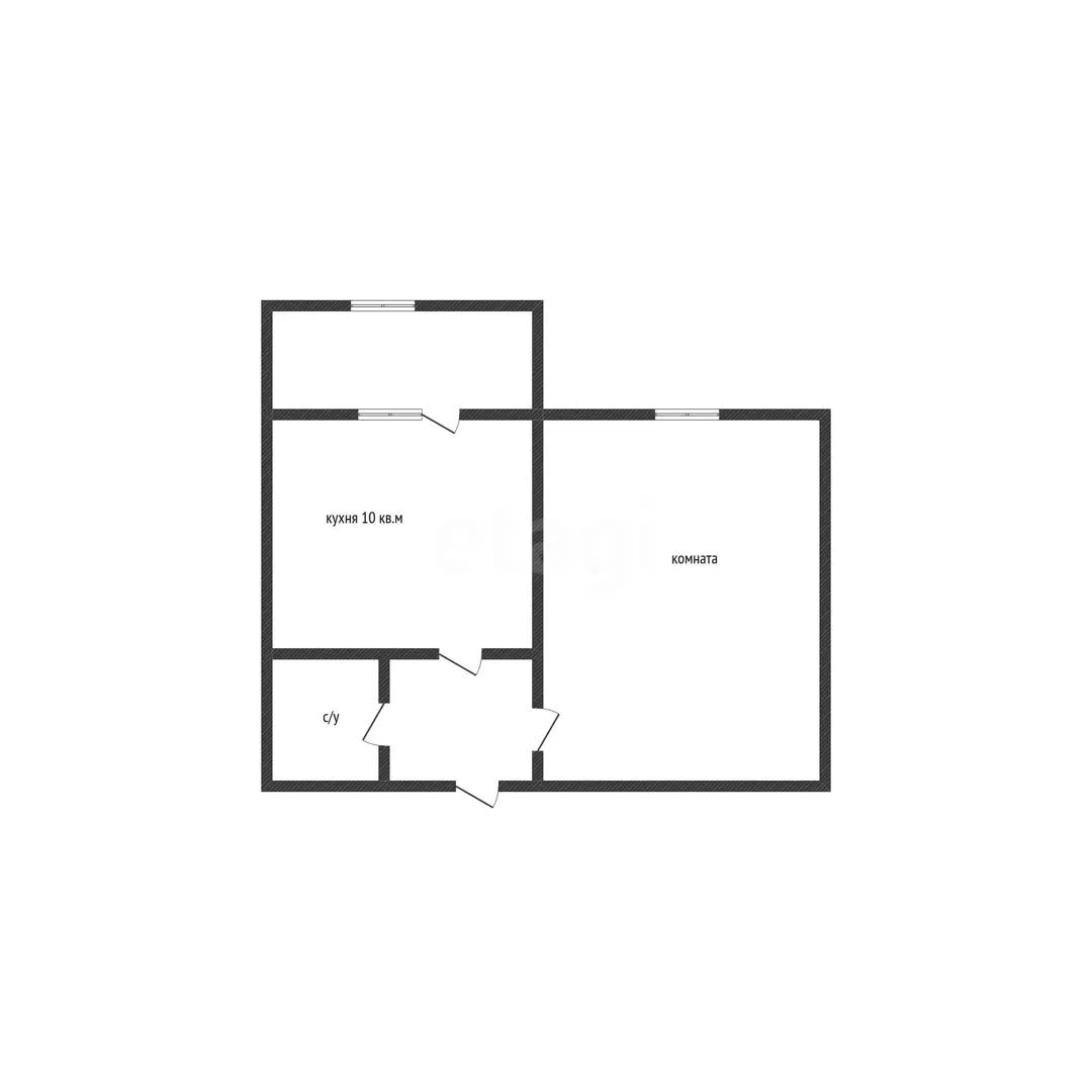 1-к квартира, 37.5м² (улица Героя А.А. Аверкиева, 30) - миниатюра 20