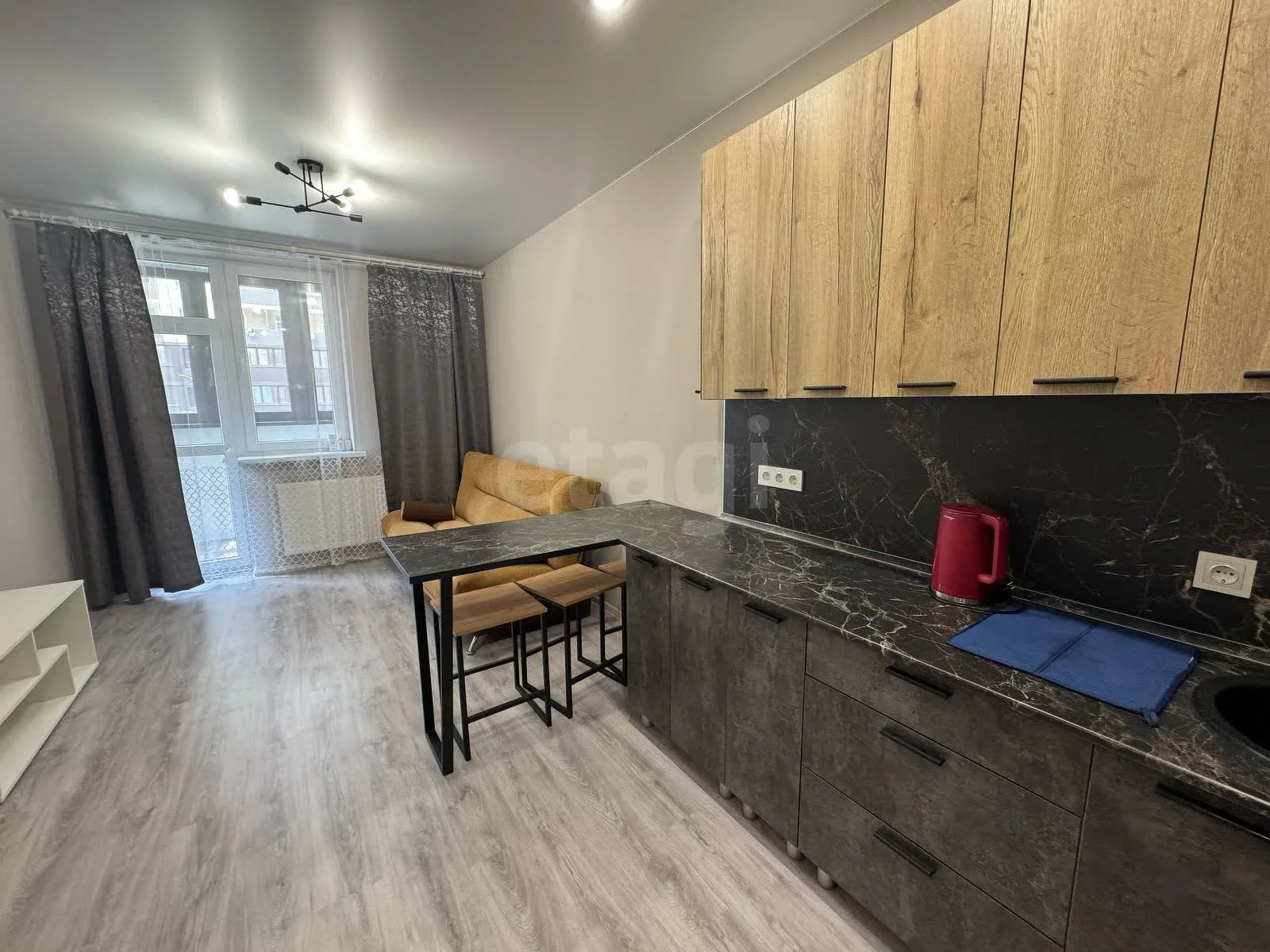 1-к квартира, 35.5м² (улица имени Героя Ростовского, 8к1) - изображение 1